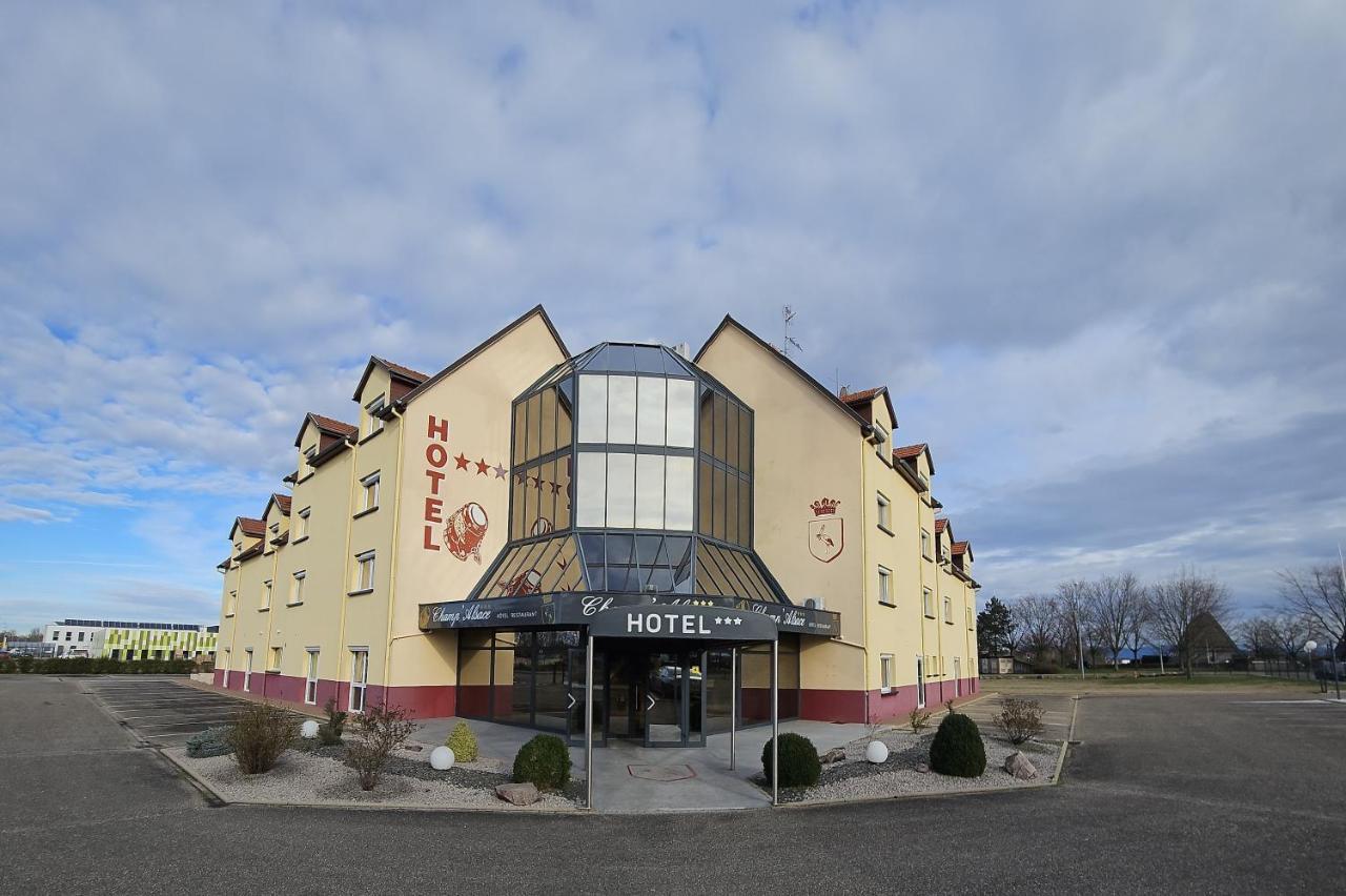 Hotel Restaurant Champ Alsace 헤게나우 외부 사진